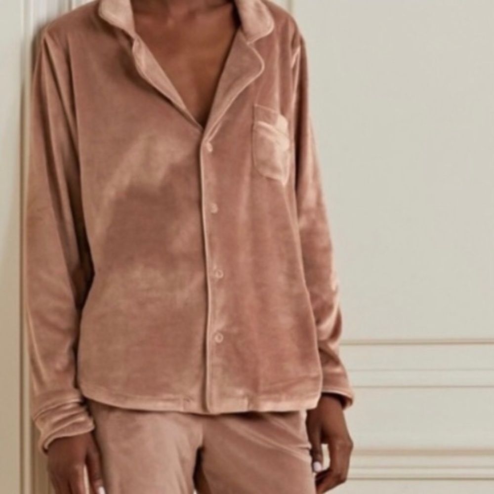 Skims Velour Soft Button Sleep Set Size 4xl - image 1